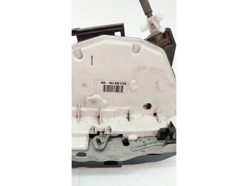 Recambio de cerradura puerta trasera derecha para volkswagen golf vi (5k1) 1.4 16v tsi referencia OEM IAM 5K4839016B  
							