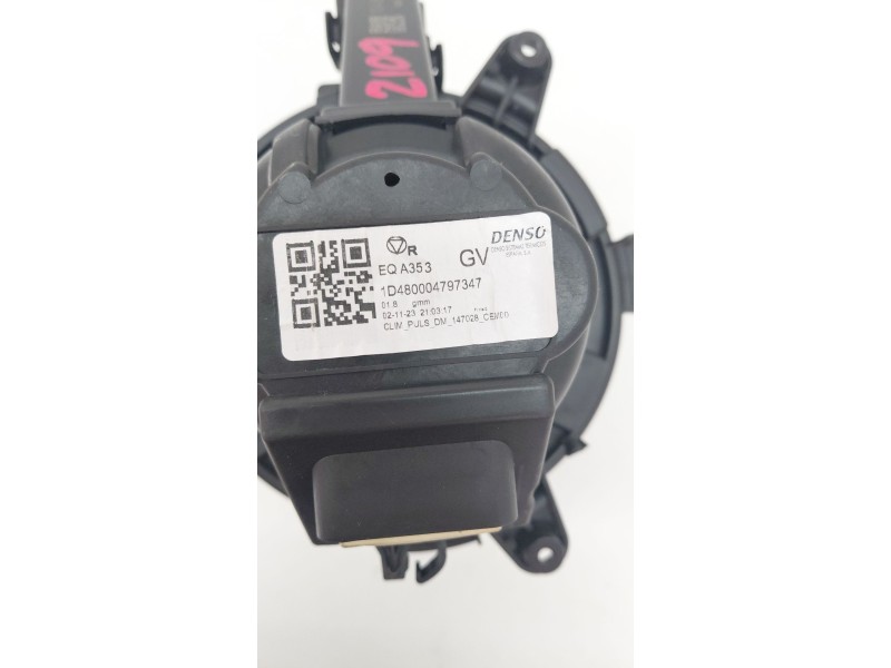 Recambio de motor calefaccion para fiat doblo furgoneta/monovolumen (510_, 511_) bluehdi 100 referencia OEM IAM 1D480004797347E 
							