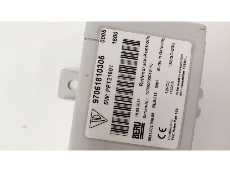 Recambio de modulo electronico para porsche panamera 4.8 v8 turbo cat referencia OEM IAM 97061810305  
							