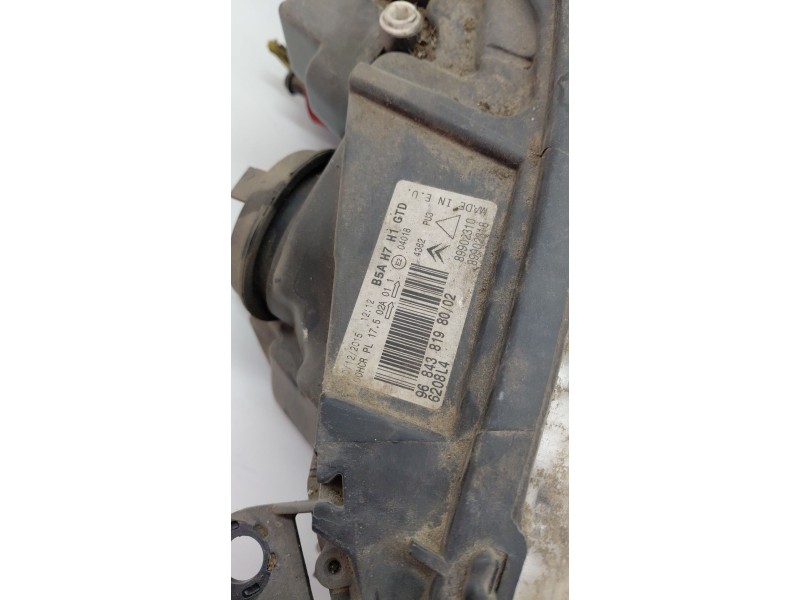 Recambio de faro izquierdo para citroën c4 coupé (la_) 1.6 hdi referencia OEM IAM 9684381980  
							