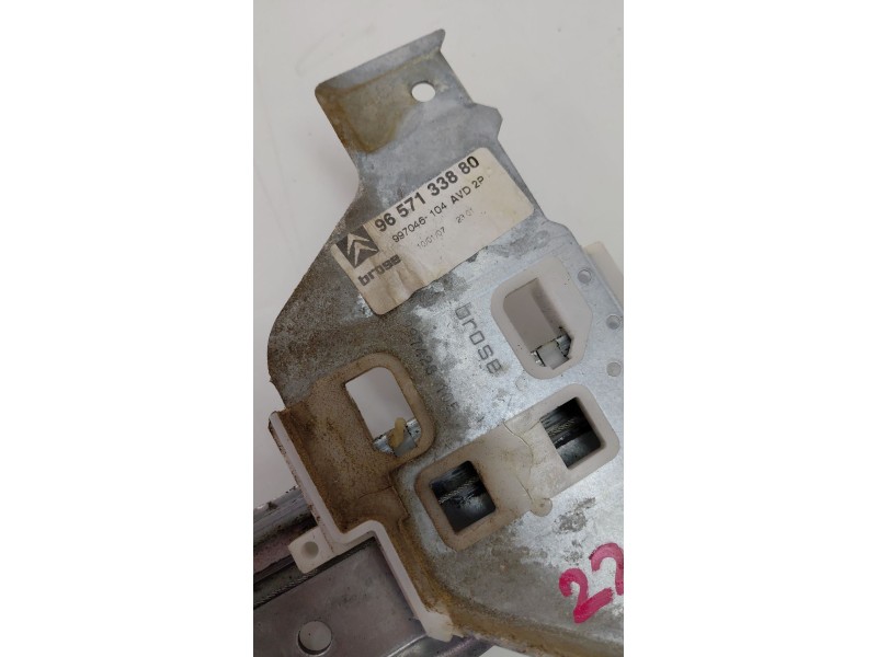 Recambio de elevalunas delantero derecho para citroën c4 coupé (la_) 1.6 hdi referencia OEM IAM 9657133880  