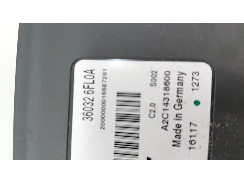 Recambio de centralita inmovilizador para nissan x-trail iii (t32_, t32r, t32rr) 1.6 dci (t32) referencia OEM IAM 360326FL0A  
							