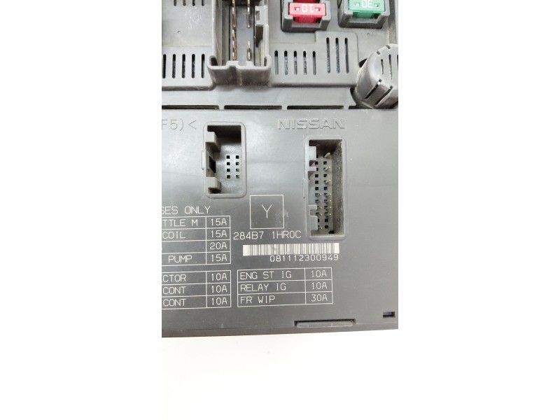 Recambio de caja reles / fusibles para nissan micra iv (k13k, k13kk) 1.2 referencia OEM IAM 284B71HR0C  