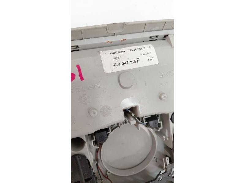 Recambio de luz interior para audi q7 (4l) 3.0 v6 24v tdi referencia OEM IAM 4L0947135F  
							