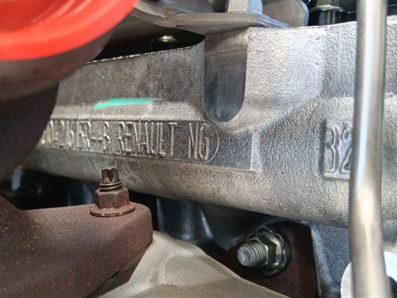 Recambio de motor completo para renault clio iv (bh_) 1.5 dci 75 referencia OEM IAM K9K E626 K9K E6 
							