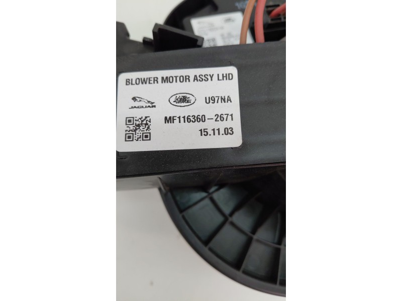 Recambio de motor calefaccion para jaguar xe 2.0 diesel cat referencia OEM IAM MF116360  