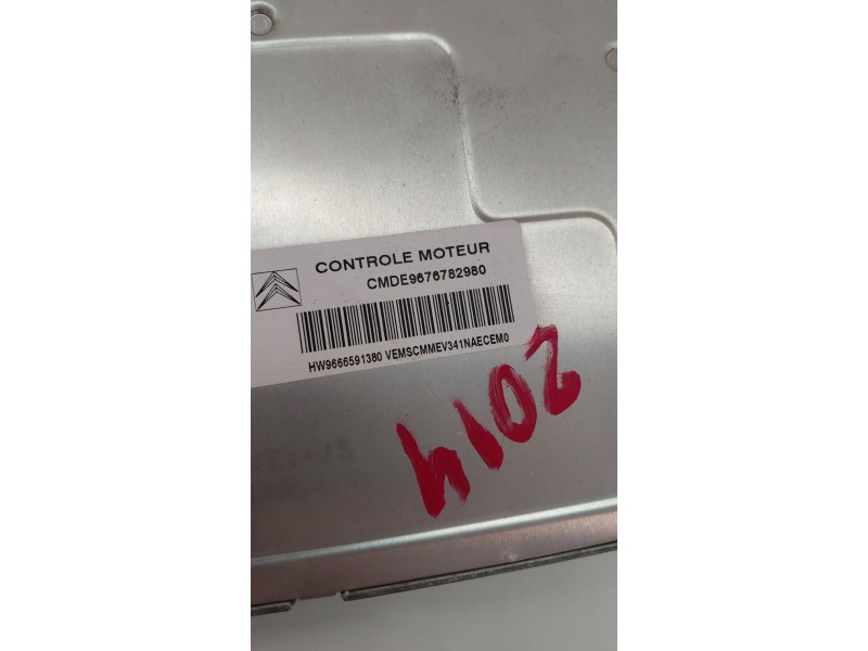 Recambio de centralita motor uce para citroën c3 ii (sc_) 1.1 i referencia OEM IAM 9676782980  