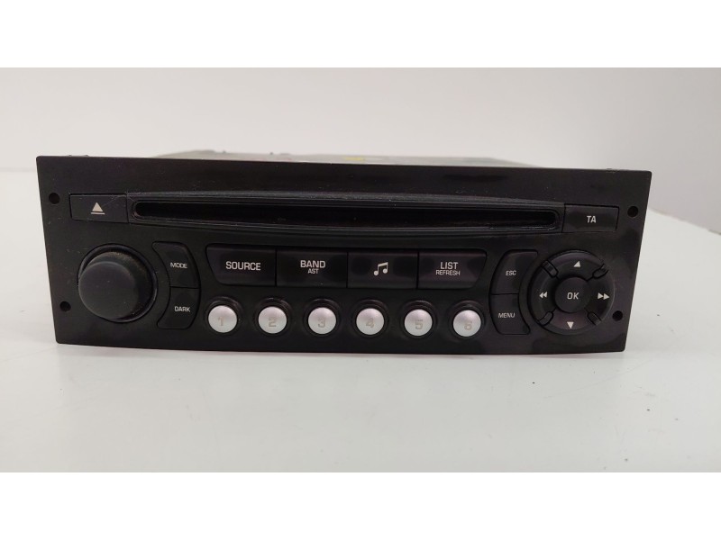 Recambio de sistema audio / radio cd para citroën c3 ii (sc_) 1.1 i referencia OEM IAM 98016070XT01  
							