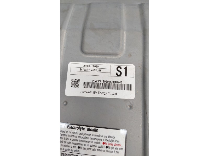Recambio de bateria para toyota auris hybrid business referencia OEM IAM G928012020  
							
