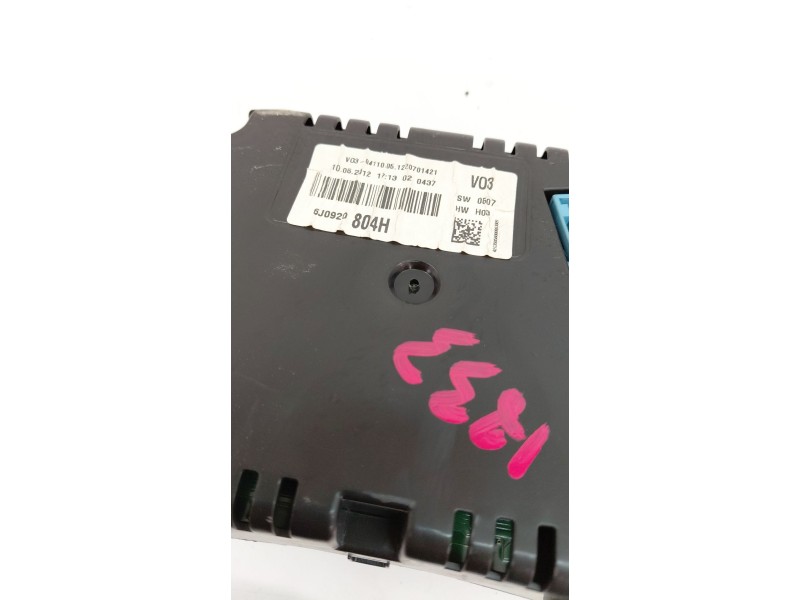Recambio de cuadro instrumentos para seat ibiza iv (6j5, 6p1) 1.2 tdi referencia OEM IAM 6J0920804H  
							