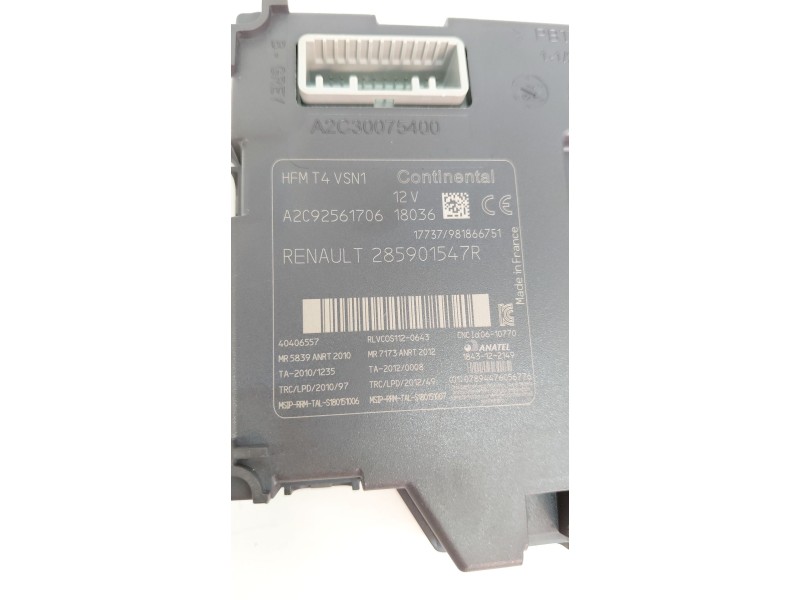 Recambio de conmutador de arranque para renault clio iv (bh_) 1.5 dci 75 referencia OEM IAM 285901547R  