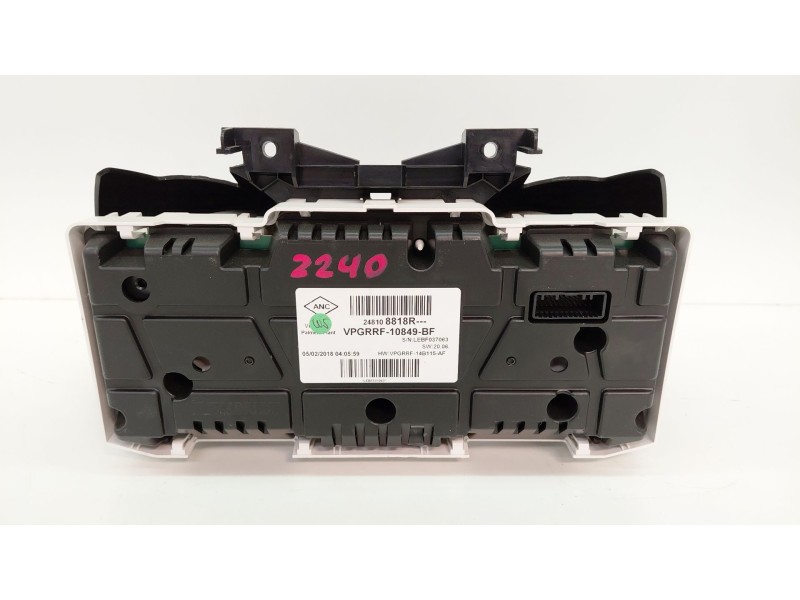 Recambio de cuadro instrumentos para renault clio iv (bh_) 1.5 dci 75 referencia OEM IAM 248108818R  
							