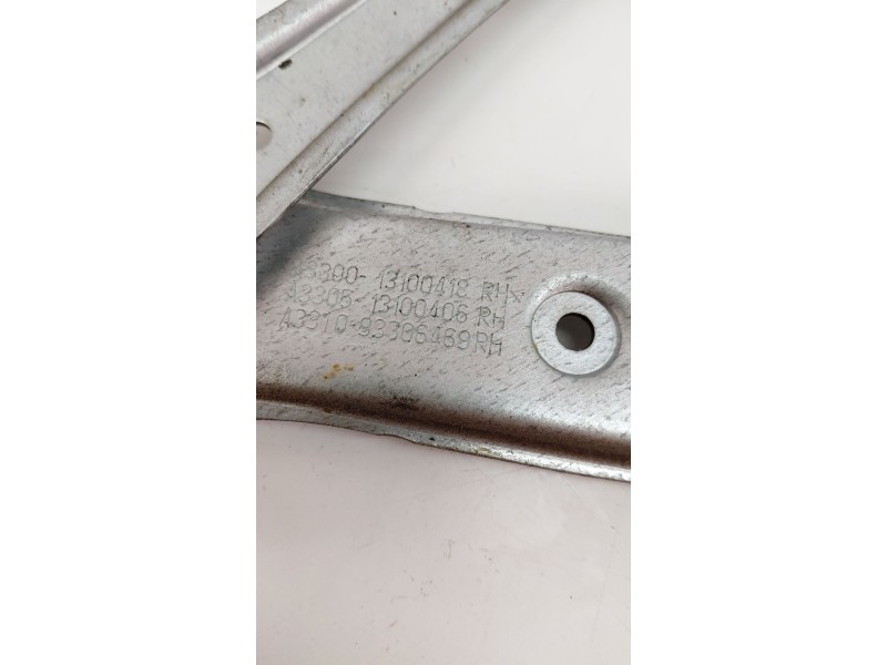 Recambio de elevalunas delantero derecho para opel astra h (a04) 1.4 (l48) referencia OEM IAM 13100418  