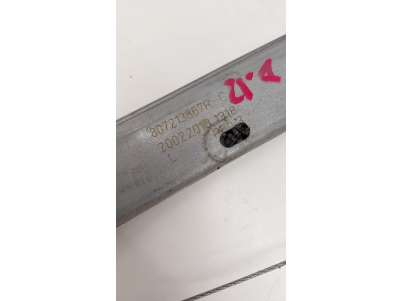 Recambio de elevalunas delantero derecho para renault clio iv (bh_) 1.5 dci 75 referencia OEM IAM 807213867R  