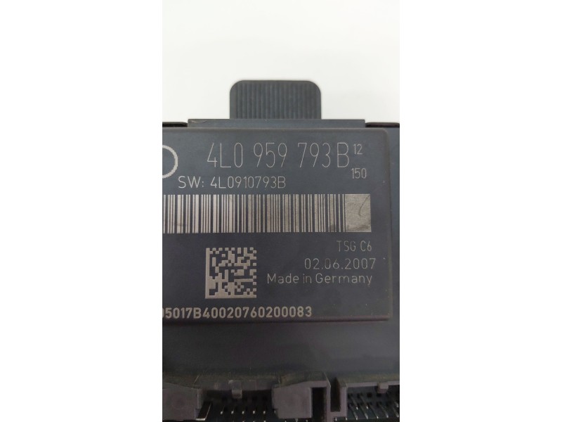 Recambio de modulo confort para audi q7 (4l) 3.0 v6 24v tdi referencia OEM IAM 4L0959793B  
							