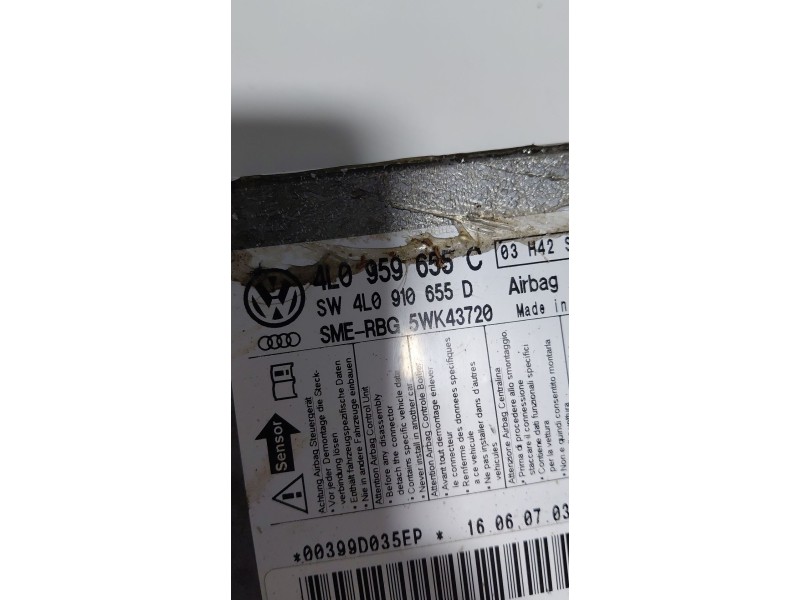 Recambio de kit airbag para audi q7 (4l) 3.0 v6 24v tdi referencia OEM IAM   