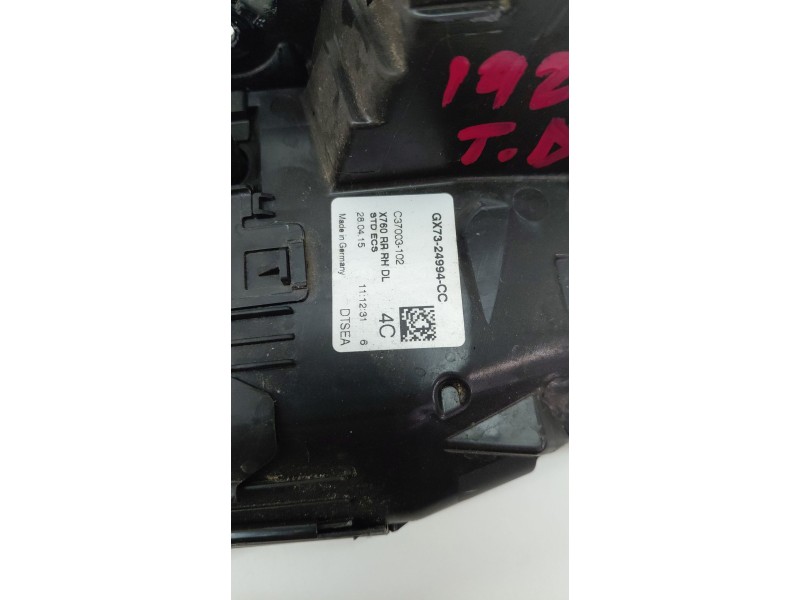 Recambio de cerradura puerta trasera derecha para jaguar xe (x760) 2.0 d referencia OEM IAM GX7324994CC  
							
