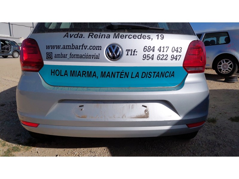 Recambio de paragolpes trasero para volkswagen polo v (6r1, 6c1) 1.4 tdi referencia OEM IAM   
							