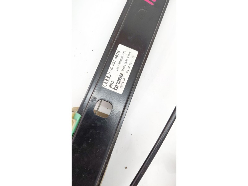 Recambio de elevalunas delantero izquierdo para audi q5 (8r) 3.0 tdi 245 cv referencia OEM IAM 8R0837461  
							