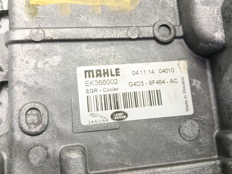 Recambio de valvula egr para jaguar xe (x760) 2.0 d referencia OEM IAM G4D3 9F464 AC  