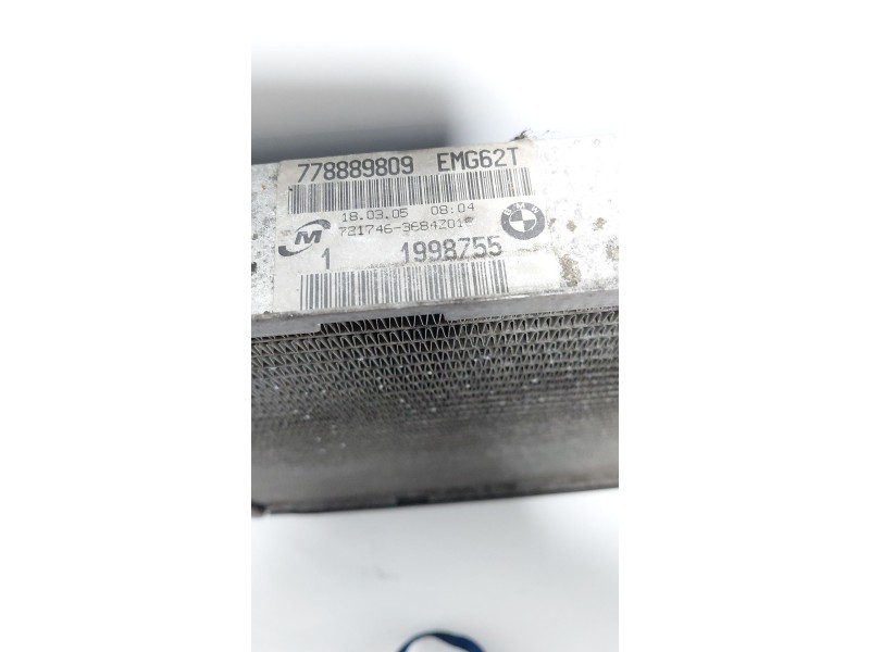 Recambio de radiador agua para bmw 3 (e90) 320 d referencia OEM IAM 778889809  
							