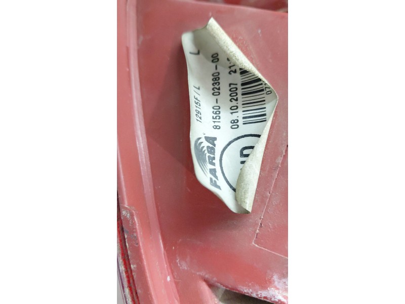 Recambio de piloto trasero izquierdo para toyota auris (_e15_) 1.4 d-4d (nde150_) referencia OEM IAM 815600238000  
							