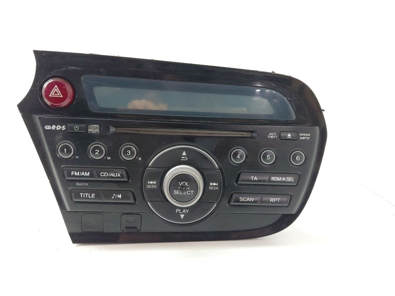 Recambio de sistema audio / radio cd para honda insight (ze2) 1.3 cat referencia OEM IAM 39100tM8G01  