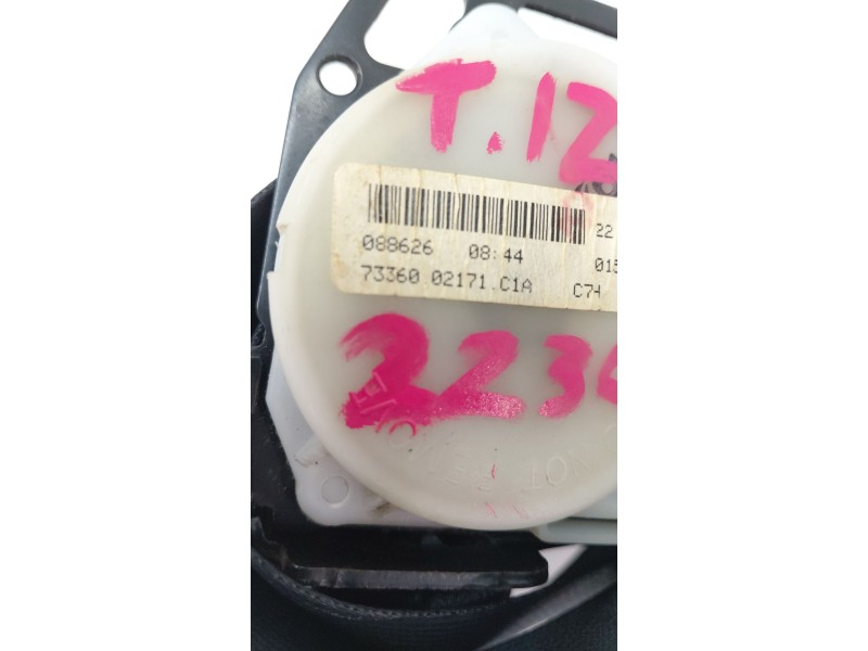 Recambio de cinturon seguridad trasero izquierdo para toyota auris (_e15_) 1.4 d-4d (nde150_) referencia OEM IAM 7336002171  