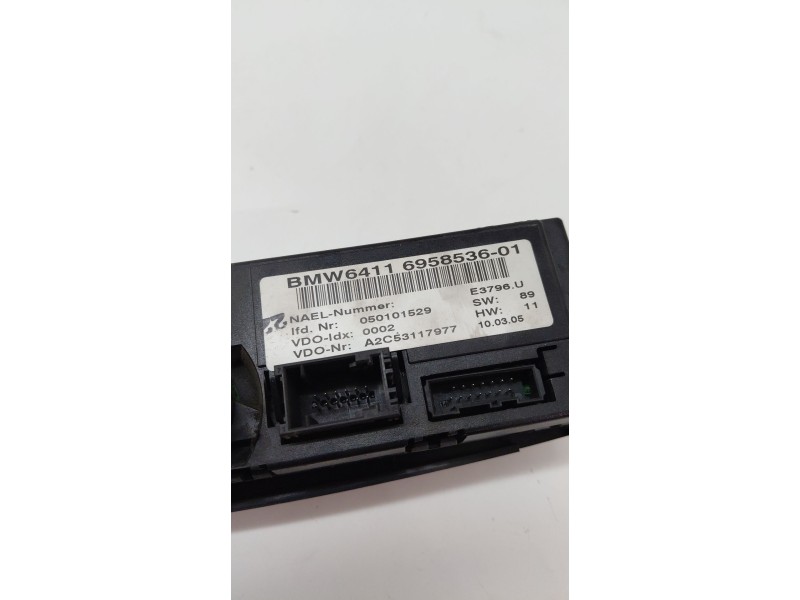 Recambio de mando climatizador para bmw 3 (e90) 320 d referencia OEM IAM 695853601  
							