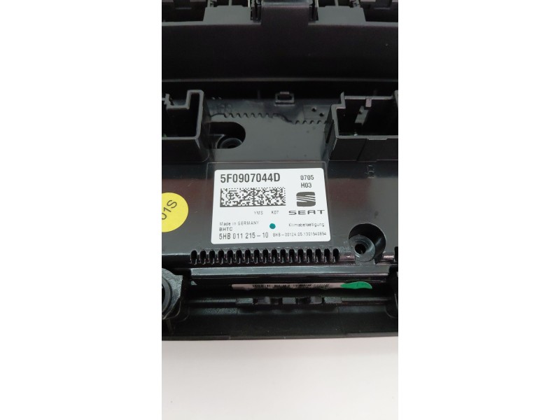 Recambio de mando climatizador para seat leon (5f1) 2.0 tdi referencia OEM IAM 5F0907044D  
							