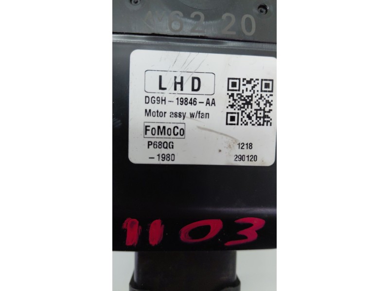 Recambio de motor calefaccion para ford mondeo lim. 2.0 tdci cat referencia OEM IAM DG9H19846AA  
							