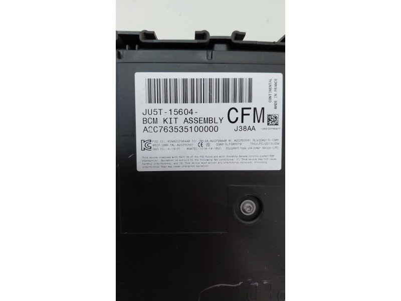 Recambio de caja reles / fusibles para ford mondeo lim. 2.0 tdci cat referencia OEM IAM JU5T15604BCM  
							