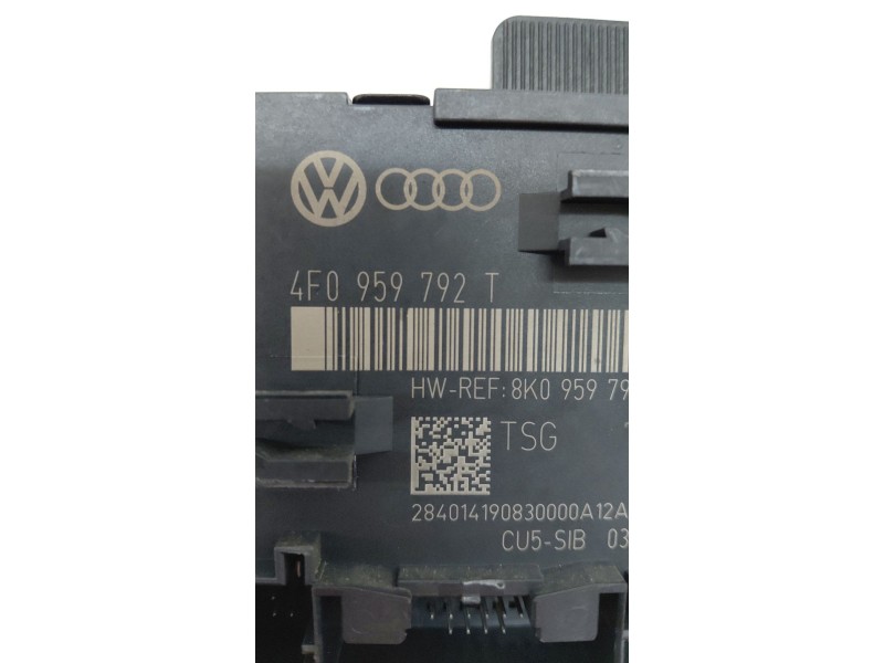 Recambio de modulo confort para audi q7 (4l) 4.2 v8 32v tdi biturbo referencia OEM IAM 4F0959792T  