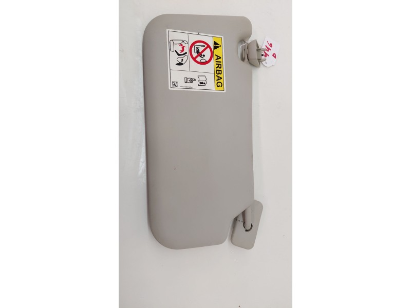 Recambio de parasol derecho para ford ranger (tke) cabina simple 4x4 xl referencia OEM IAM   