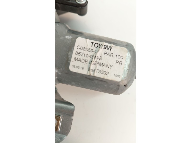 Recambio de elevalunas trasero izquierdo para toyota auris hybrid business referencia OEM IAM 8571002450B  
							