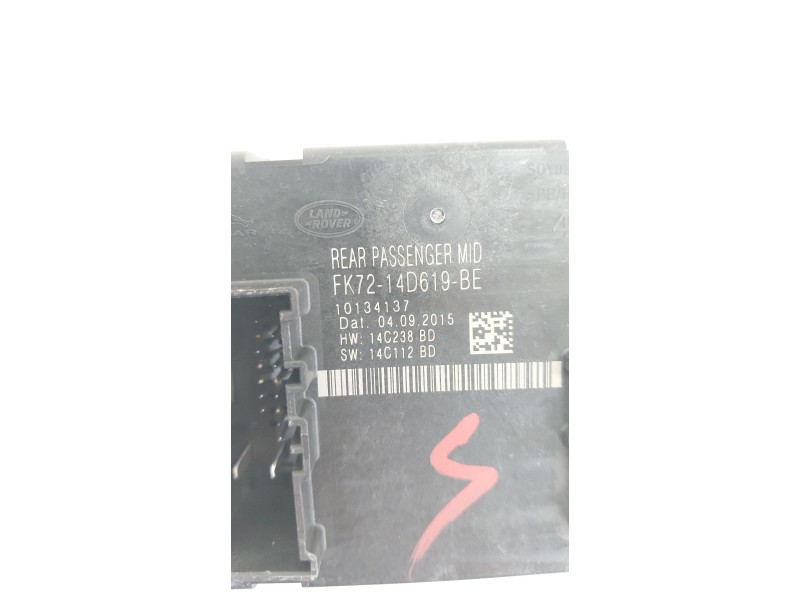 Recambio de modulo confort para jaguar xe 2.0 diesel cat referencia OEM IAM FK7214D619BE  