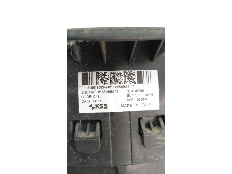 Recambio de airbag delantero izquierdo para alfa romeo giulietta (191) 1.6 jtdm cat referencia OEM IAM 01561068340  
