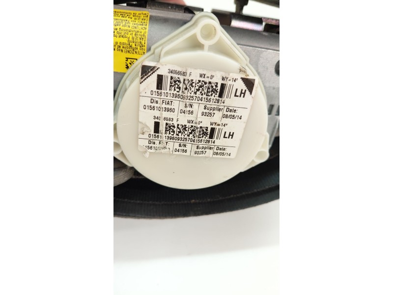 Recambio de cinturon seguridad delantero izquierdo para alfa romeo giulietta (191) 1.6 jtdm cat referencia OEM IAM 01561013960  
							