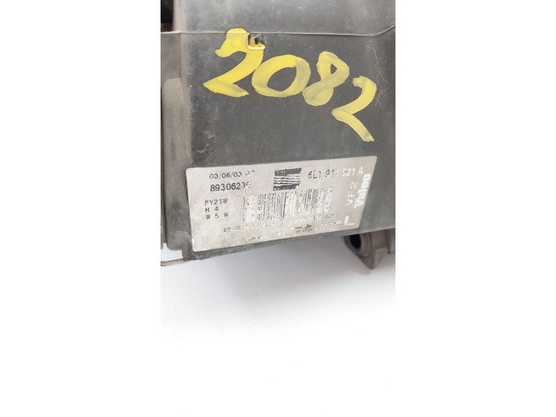 Recambio de faro izquierdo para seat ibiza iii (6l1) 1.9 tdi referencia OEM IAM 6L1941021A  
							