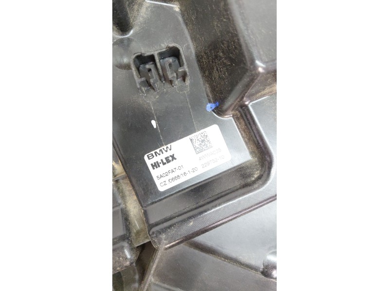 Recambio de elevalunas trasero izquierdo para bmw serie 1 lim. (f40) 1.5 12v turbodiesel referencia OEM IAM 5A02FA701  