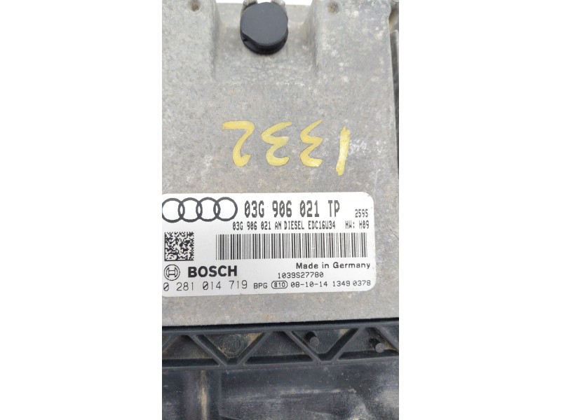 Recambio de centralita motor uce para audi a3 (8p) 1.9 tdi referencia OEM IAM 03G906021TP  
							