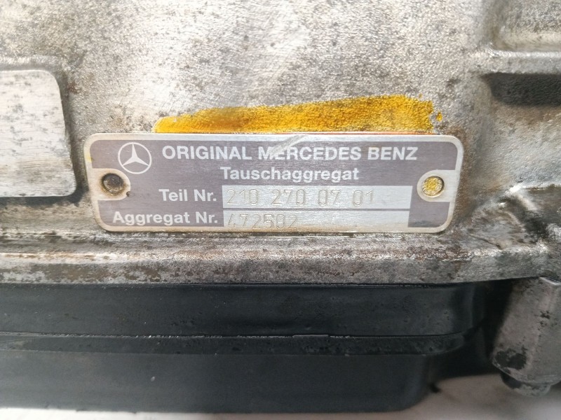 Recambio de caja cambios para mercedes-benz clk (c209) clk 270 cdi (209.316) referencia OEM IAM 2102700701  