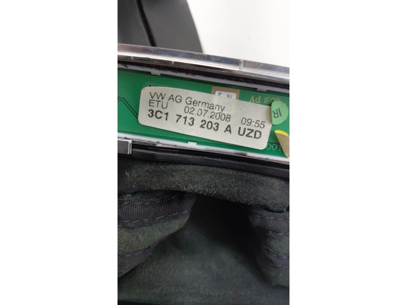 Recambio de pomo palanca cambio para volkswagen passat berlina (3c2) highline referencia OEM IAM 3C1713203A  
							