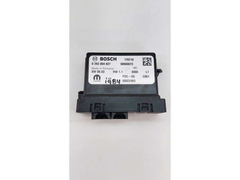 Recambio de modulo electronico para jeep renegade suv (bu, b1, bv) 1.6 crd referencia OEM IAM 52022883  