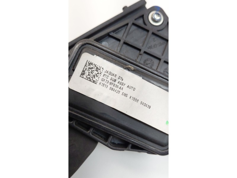 Recambio de pedal acelerador para jaguar xe 2.0 diesel cat referencia OEM IAM GX739F836AA  