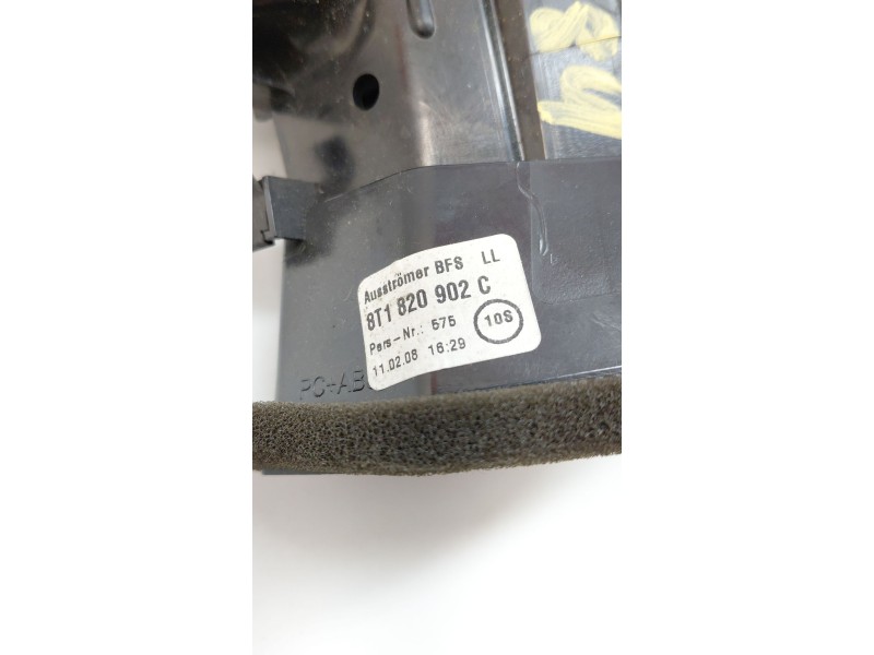 Recambio de rejilla aireadora para audi a5 (8t3) 2.7 tdi referencia OEM IAM 8T1820902C  
							