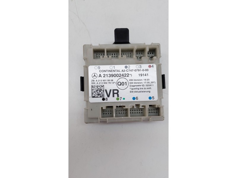 Recambio de centralita cierre para mercedes-benz clase e descapotable (a238) e 200 (238.442) referencia OEM IAM A2139002422  