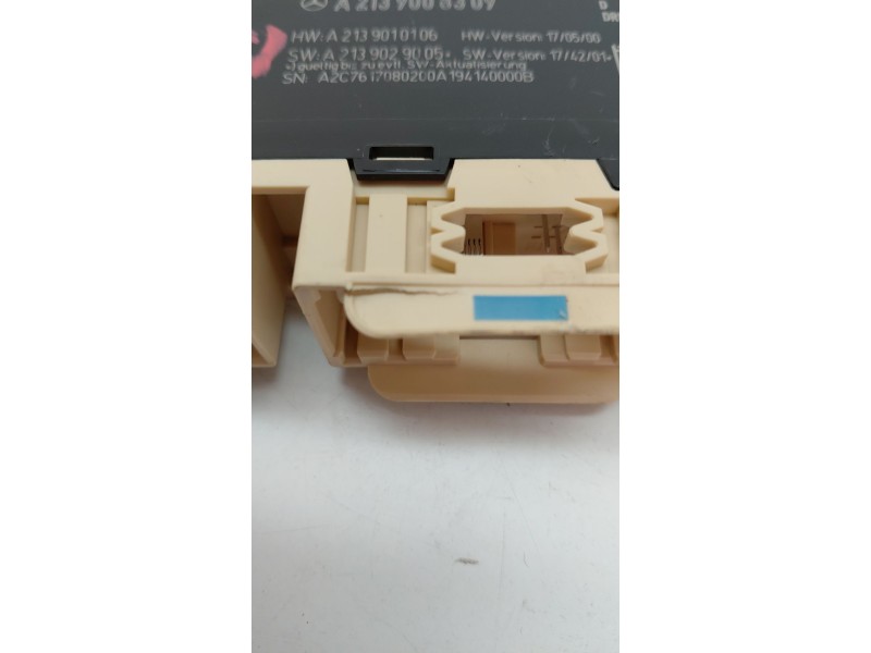 Recambio de centralita asientos para mercedes-benz clase e descapotable (a238) e 200 (238.442) referencia OEM IAM A2139008309  