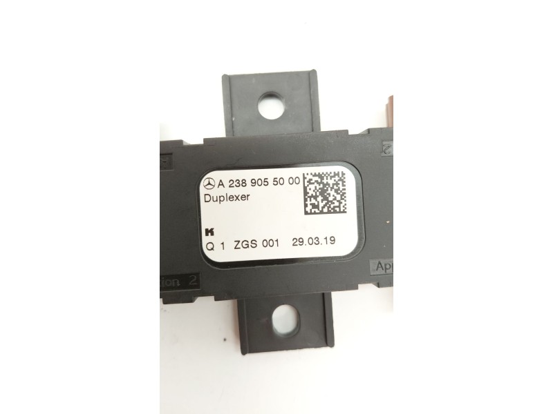 Recambio de modulo electronico para mercedes-benz clase e descapotable (a238) e 200 (238.442) referencia OEM IAM A2389055000  