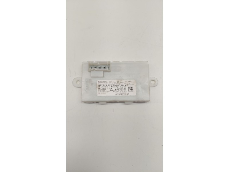 Recambio de modulo electronico para mercedes-benz clase e descapotable (a238) e 200 (238.442) referencia OEM IAM A2229000016  